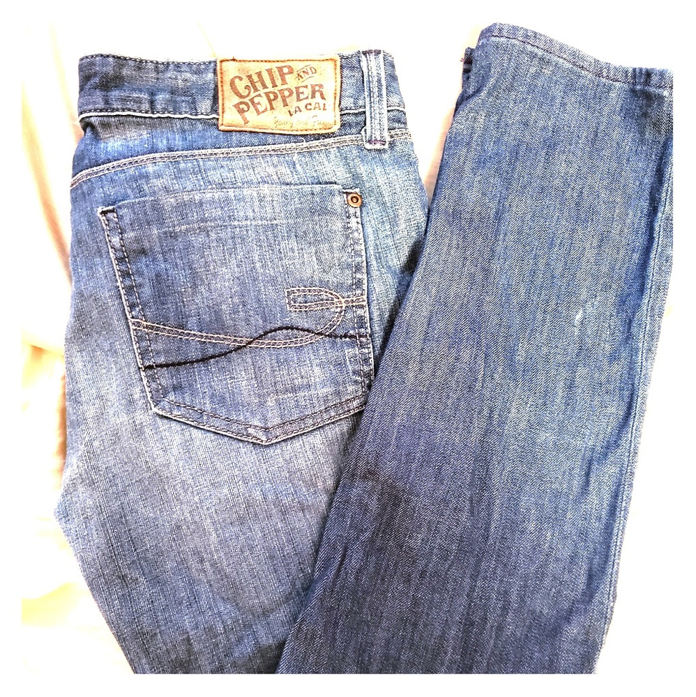 Chip and Pepper Stella Strait Leg Jean size 30